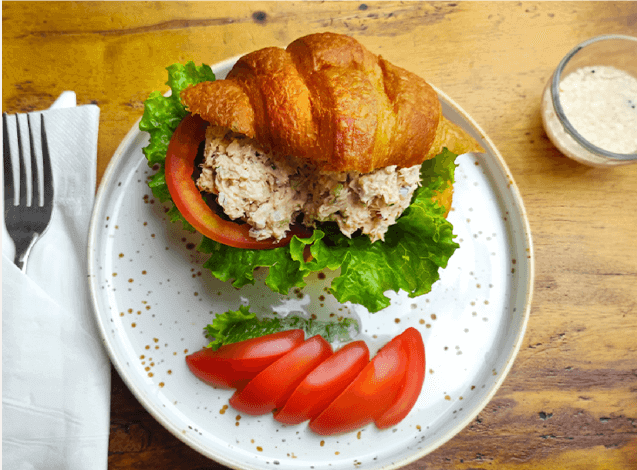 Tuna Croissant Sandwich