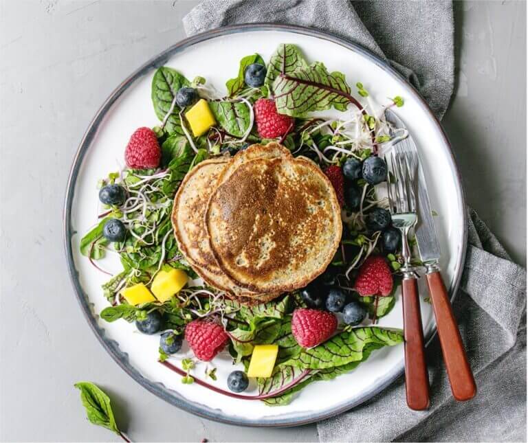 Flourless Chickpea Pancake
