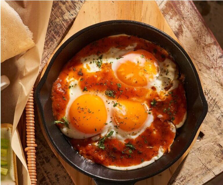 Fava Beans and Egg Tagine