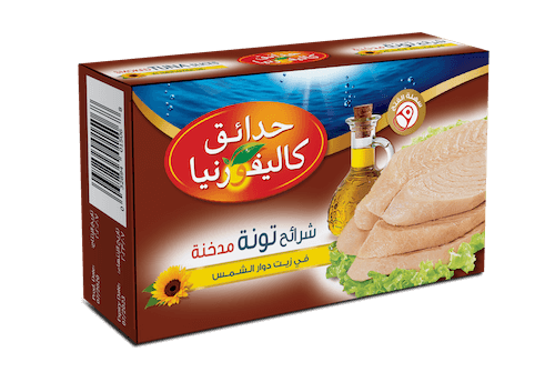 CG Smoked Tuna Slices Sunflower Oil 120g B